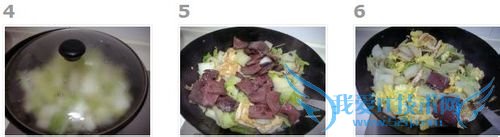 红白豆腐烩白菜怎么做