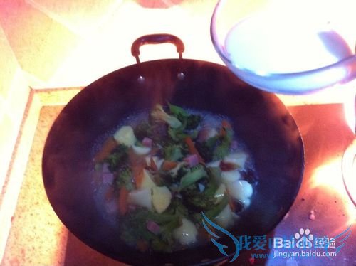 西兰花日本豆腐