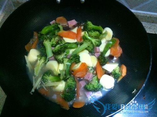 西兰花日本豆腐