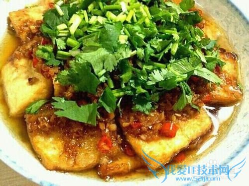 蒜蓉豆腐的做法