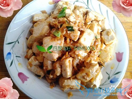 怎么做小虾米爆炒豆腐