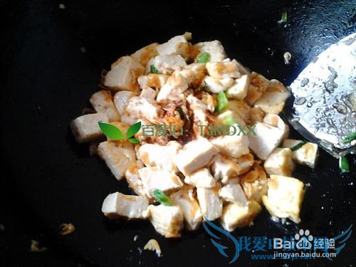 怎么做小虾米爆炒豆腐