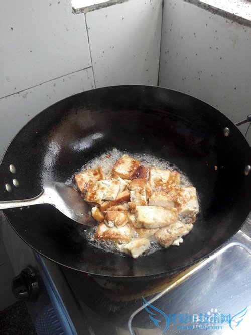 家常油煎豆腐