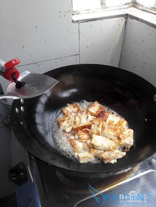 家常油煎豆腐