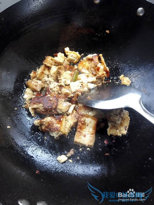 家常油煎豆腐