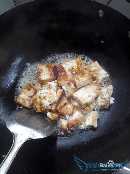 家常油煎豆腐