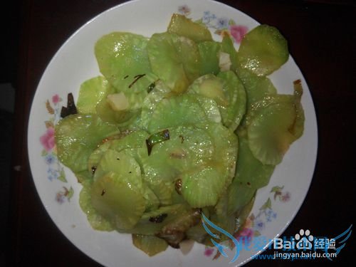 素炒蒜香青笋片