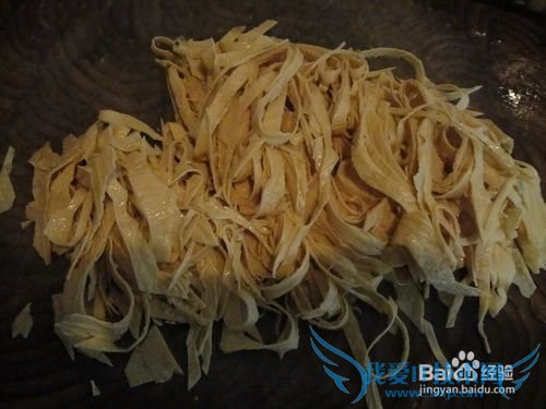 如何凉拌豆腐丝?