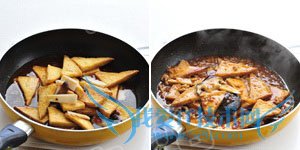 肉末家常豆腐的做法