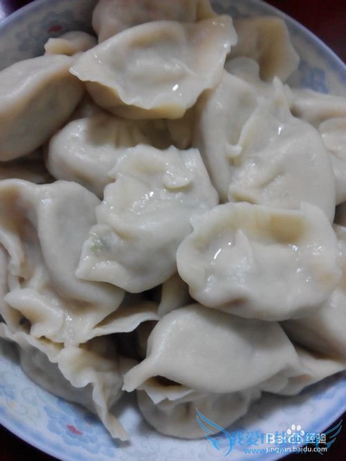 羊肉芹菜馅饺子