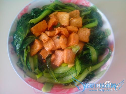 苔菜的营养价值——苔菜豆腐泡的做法