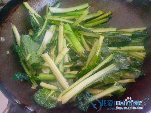 苔菜的营养价值——苔菜豆腐泡的做法