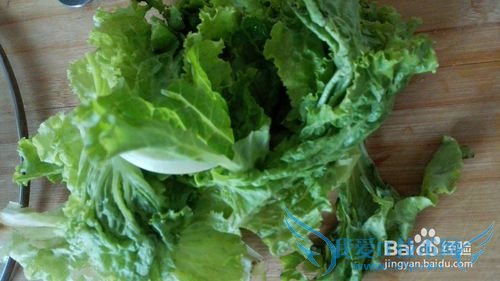 凉拌芝麻蒜蓉生菜