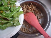 肉末猪血制作过程