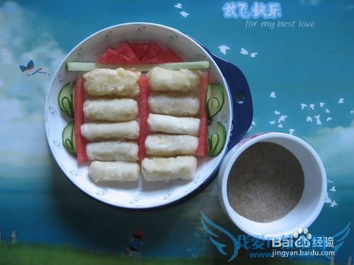 缓解头痛的药膳——炸葱管豆腐