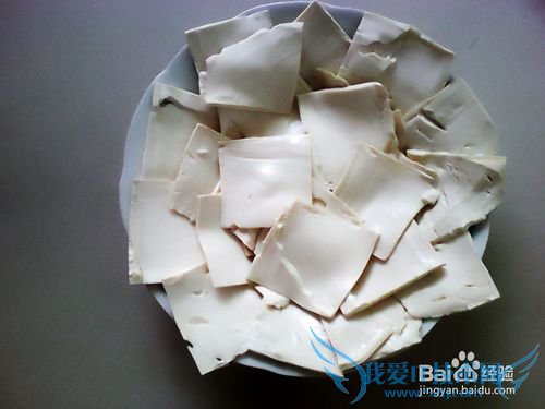 煎炒白豆腐的炒法