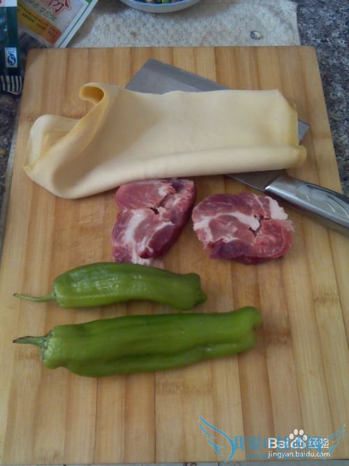 肉炒干豆腐辣椒