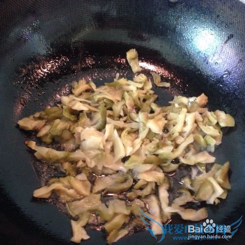 芹菜榨菜干子肉丝