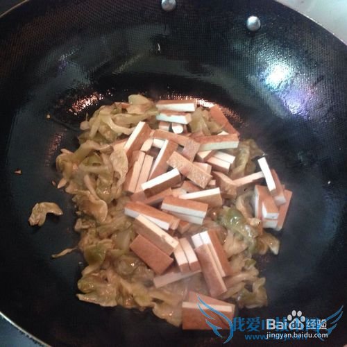 芹菜榨菜干子肉丝