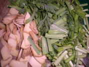 韭菜炒豆腐干的做法