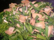韭菜炒豆腐干的做法