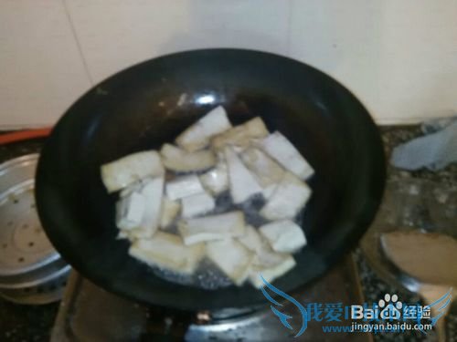 如何煎豆腐块?