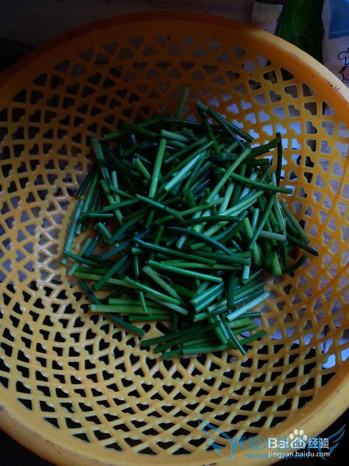 好吃的蒜苔烧豆腐