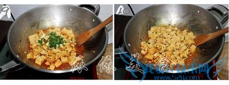 家常菜;酱香肉末豆腐做法图解