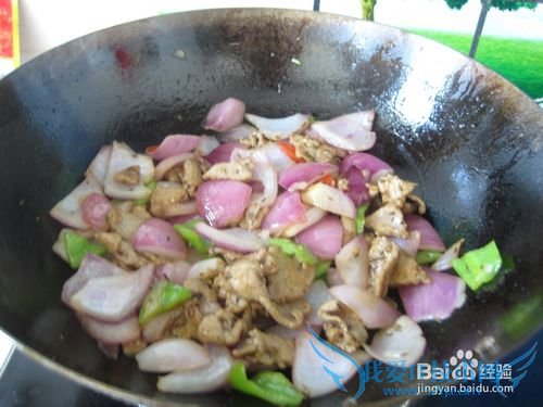 洋葱孜然炒肉