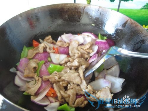 洋葱孜然炒肉