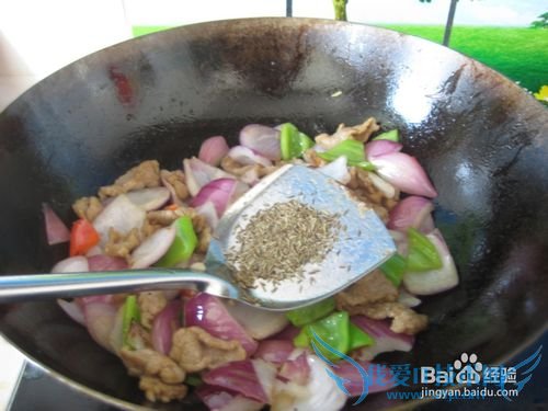 洋葱孜然炒肉