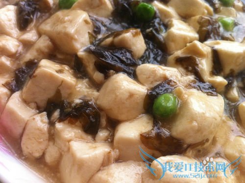 补血健脑、增强记忆力的——红烧紫菜豆腐