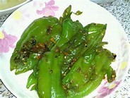 蒜末虎皮青椒拌豆豉