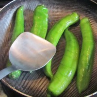 蒜末虎皮青椒拌豆豉