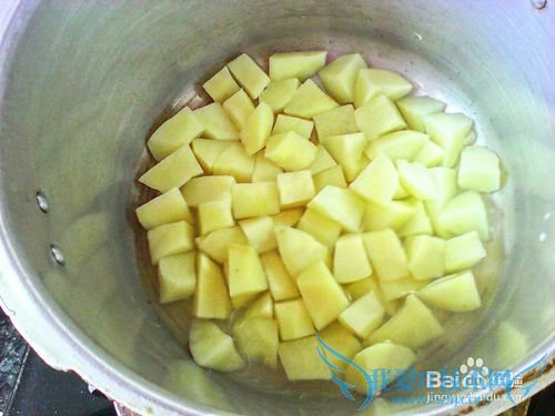 蒜香干椒土豆块