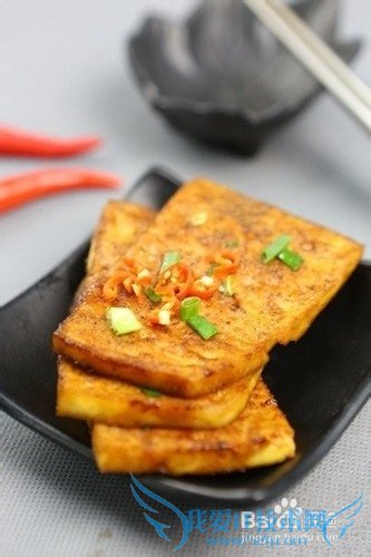 简简单单烤豆腐,也可以当零食吃哦