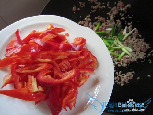 多彩多福——肉末虎皮豆腐