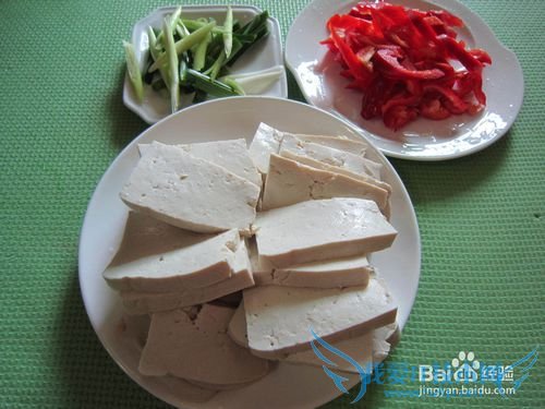 多彩多福——肉末虎皮豆腐