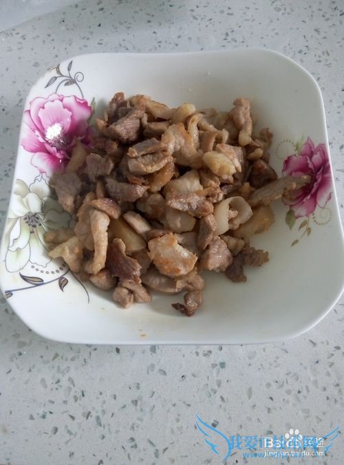 豆腐片醋香猪肉