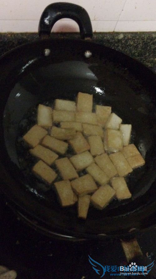 甜咸味的家常豆腐白菜