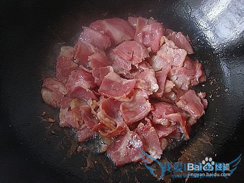 青蒜炒培根——舌尖上的家常味道