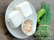 虾皮韭菜烧豆腐
