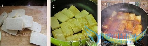 红烧紫菜豆腐的做法
