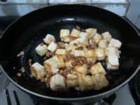 孜然肉末豆腐的做法