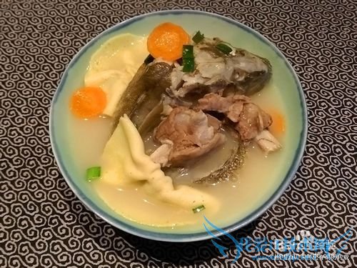 鲜美之极的清炖鱼羊鲜