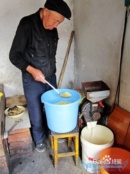 农家纯手工豆腐制作全过程