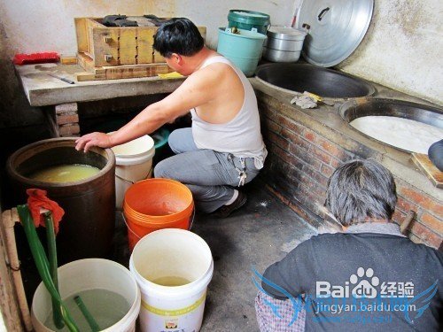 农家纯手工豆腐制作全过程