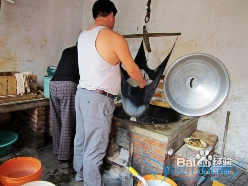 农家纯手工豆腐制作全过程