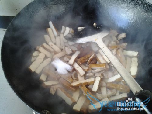酱豆腐干炒瘦肉