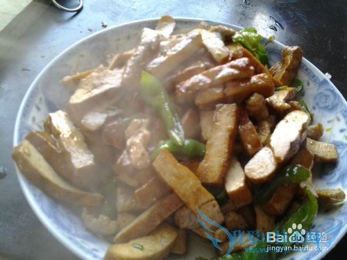 酱豆腐干炒瘦肉